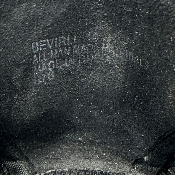 Steven Size 10 Slip On Round Toe Textile Wedge Heel Caspar Mary Jane Flat Black - Picture 9 of 11